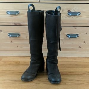 Steve Madden Antsy Brown Leather Boots